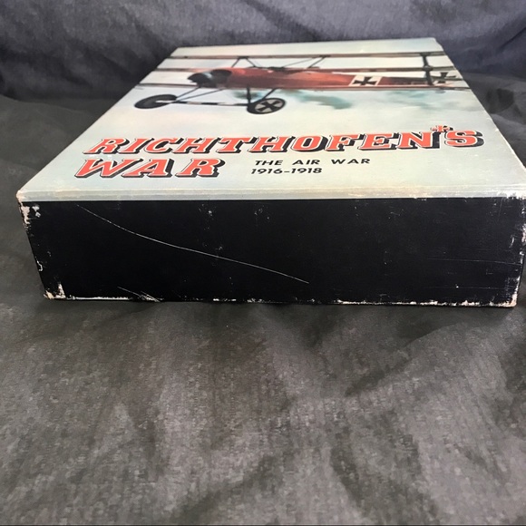 Vintage Richthofen’s War Board Game 1972 Avalon Hill Red Baron WWI Aerial Combat - Picture 16 of 16